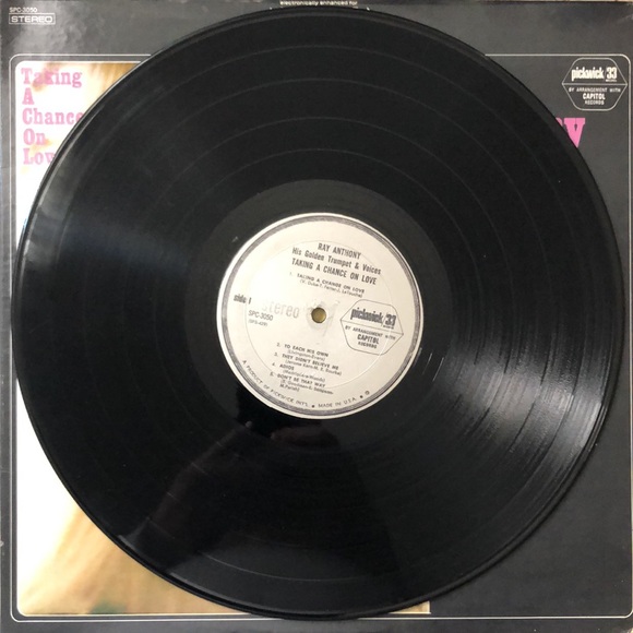 Ray Anthony His Golden Trumpet And Voices Vinyl Lp '66 - Picture 6 of 9